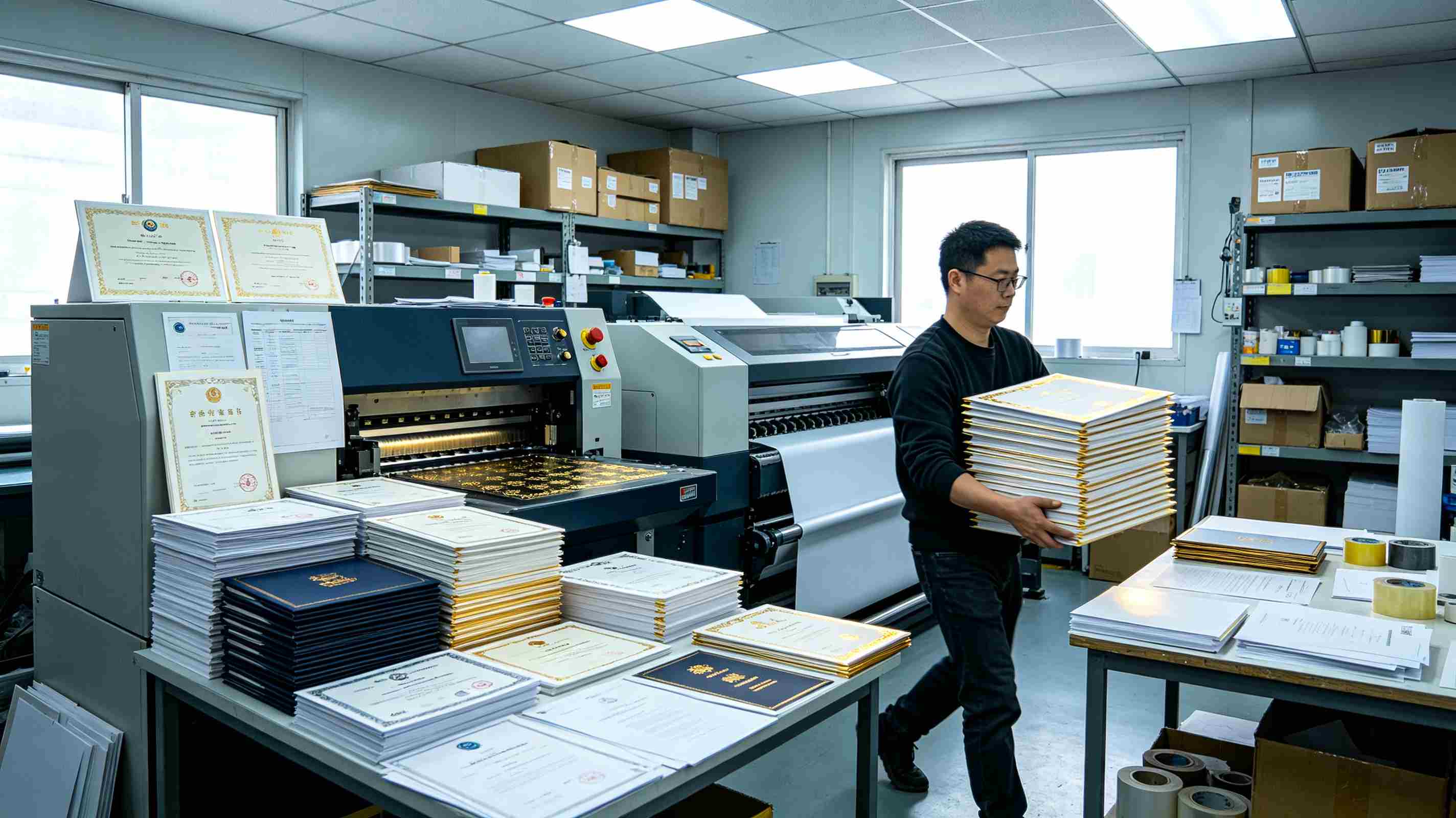 证件样品细节展示一