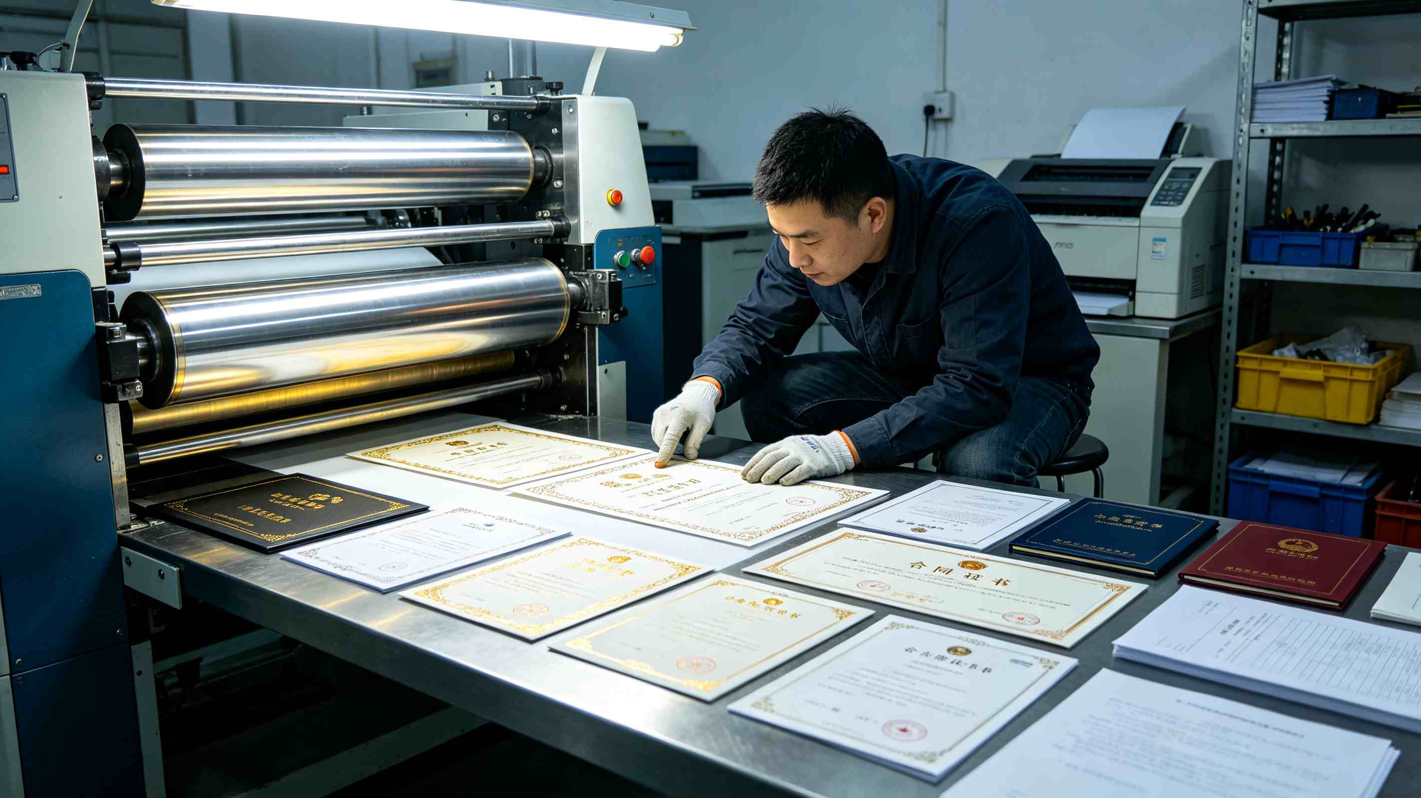证书制作联系服务商，批量证书生产定制会取代内部打印吗？